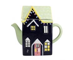 KitchenCraft The Nutcracker Collection - Tetera de cerÃ¡mica, 1,2 l, caja de regalo