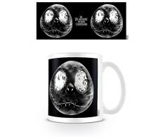 Taza de cerÃ¡mica para tÃ© o cafÃ©, Pyramid International, Nightmare Before Christmas (Jack Face) Oficial, 315Â ml
