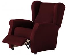 Martina Home Tunez Funda de Sillón, Tela, Burdeos, Relax