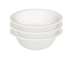 Cetomo 9L x 3 cuencos, fregadero de plÃ¡stico, multiusos, plÃ¡stico nuevo, sin BPA, cocina, lavado facial, color blanco