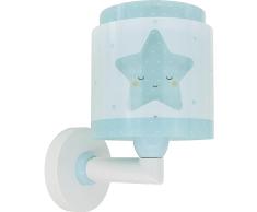 LÃ¡mpara aplique de pared infantil Baby Dreams Estrella azul