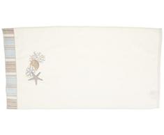 Avanti Linens por el mar Toalla de baÃ±o, algodÃ³n, Blanco, Hand