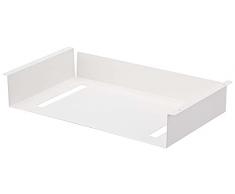 YAMAZAKI Tower 5481 - EstanterÃ­a para Debajo de la Mesa, Color Blanco, Talla Ãºnica