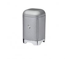 KitchenCraft - Bote de almacenamiento, color gris, talla Ãºnica