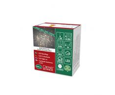 Konstsmide Guirnalda con luz LED, Plata, 100 Leds, 6387-190
