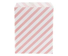 Clayre & Eef 6PA0488LP - Bolsas de Regalo (25 Unidades, Aprox. 13 x 17 cm.