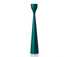 Freemover Rolf M - Candelabro de Madera, Verde, 33 cm