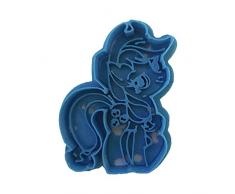 Cuticuter Applejack My Little Pony Cortador de Galletas, Azul, 8x7x1.5 cm