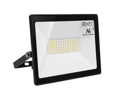 Maclean MCE520 CW Proyector LED Proyector impermeable P65 Luz de iluminaciÃ³n exterior Delgado Premium Blanco frÃ­o Blanco neutro Blanco calido Clase energÃ©tica A + (Blanco cÃ¡lido 3000k, 50 W)