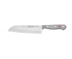 Wüsthof Gourmet Cuchillo Santoku, 17 cm, Gris