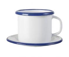 IBILI - Taza+PLATILLO BlancooA 5 CM