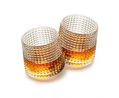 Juego de 2 vasos para whisky