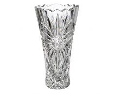 Cristal de Bohemia Florero, Cristal, 10x10x18 cm