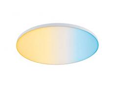 Paulmann 79896 Panel LED Velora Smart Home Zigbee 600mm, Redondo, Incl. 1x32, Regulable, Tunable White, Control luz Blanca, luminaria de Techo, 2700K, 32 W