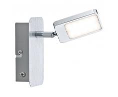Paulmann 66642 Spotlight Mic 1 x 4,5 W cromo 230 V metal 666.42 plafón lámpara LED de techo lámpara techo foco