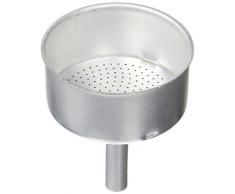 Distribuidora Ersa Filtro con Embudo Cafetera, Aluminio, Gris, 17,6 x 12,7 x 6,8 cm