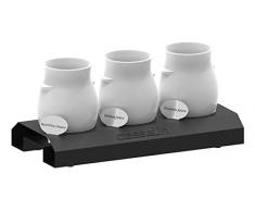 CASSELIN CSAS3 Estante para Salsas 3, Stainless Steel