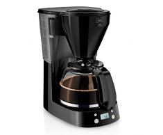 Melitta 1010Â âÂ 14Â Cafetera de Filtro, funciÃ³n de Temporizador, programables ezeit calentadora con Jarra de Cristal, 1,4Â kg, 16,7Â x 24,7Â x 30,2Â cm, Negro