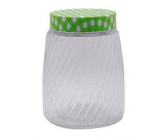 Silicone Gold SG3210 Tarro con Tapa, Cristal, Verde, 23x13x13 cm