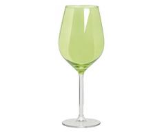 Excelsa Scratch Copa Color Wine cl 50, Vidrio, Verde, 7Â x 7Â x 23Â cm
