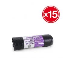 Greentime eco - 15 sacos basura 70x75-g110-50 l.