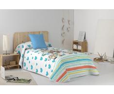 Dcasa On-Line Uyme Colcha Boutí Infantil de 100 Gramos, Estampada, Cama 90