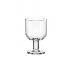 Bormioli Rocco 091236 Hosteria, paquete de 6 copas medias, cristal, 20 cl