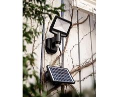 Xanlite PRS900D - Proyector led exterior - LED solar - Proyector LED solar con sensor de movimiento y panel deportado - PRS900D