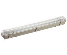 Lote de 10 luminarias led submarinas impermeables de vidrio, 8 W, gris, 66 cm, de la marca Osram