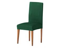 Martina Home Tunez - Funda para Silla, Tela, Funda silla respaldo, Verde botella, 24 x 30 x 6 cm, 2 Unidades