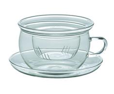 Bitossi Home Taza con Tapa y Filtro Transparente