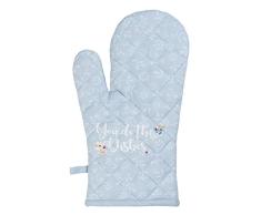 Clayre & Eef YDD44BL - Guante de Horno (Aprox. 16 x 30 cm.