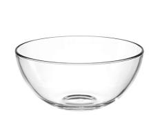 LEONARDO Cucina Ensaladera Alrededor Vidrio Transparente 1pieza(s) - Cuencos (Ensaladera, Alrededor, Vidrio, Transparente, Para servir, 215 mm)