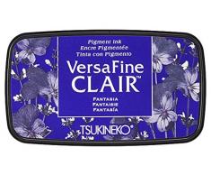 Tsukineko Fantasia VersaFine Almohadilla de Tinta Clair, Material sintÃ©tico, Color Azul, 5,6 x 9.7 x 2.3 cm, 5.6 x 9.7 x 2.3 cm