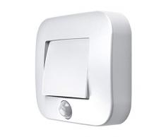 Ledvance - Lámpara a pilas, policarbonato, 0,25 W, Hall blanco