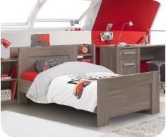 Cama juvenil Auckland Roble Mobila 90x190cm