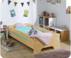 Cama juvenil TEEN Natural 90x200cm