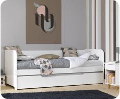 Sofá Cama Nido 80x200cm BALI. Blanco