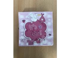 Folat 63651 12pieza(s) Multicolor, Rosa servilleta - Servilletas (Multicolor, Rosa, Plaza, 250 mm, 25 cm, 12 pieza(s))