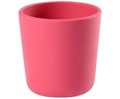 Béaba - Vaso silicona, unisex, color rosa