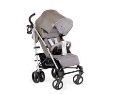 Hauck Vegas - silla de paseo con posiciones, plegado compacto, ligera, chasis aluminio, botellero, desde nacimiento hasta 25 kg, charcoal (gris)
