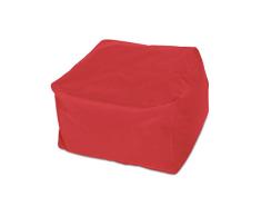 Knorr-baby 440305 - Taburete cuadrado (tamaño grande), color Rojo.