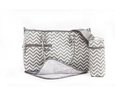 Vital Innovations bolso cambiador Melo Tote beige/gris