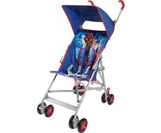Marvel Spiderman Cochecito de bebé Rojo azul cómodo capucha