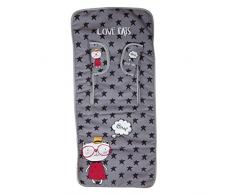 Babyline Love Cats - Colchoneta ligera, unisex