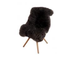 Kaiser 10224 - Alfombra de piel de oveja para decorar (90-100 cm), color gris