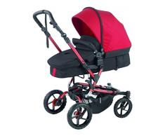 Jané - Silla de paseo crosswalk convert 5423 negro/rojo