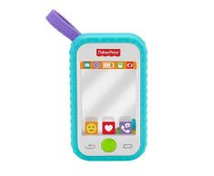 Fisher-Price móvil para hacer selfies con espejo y textura para moder, juguete +3 meses (Mattel GML96)