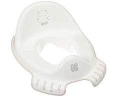 KikkaBoo Asiento Inodoro Infantil HIPPO, Diseño Anatómico, Antideslizante, 18+ Meses, Beige