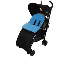 Saco/Cosy Toes Compatible con Buggy carrito para cochecito de bebé, color turquesa